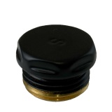 JTP Matt Black Radiator Blanking Plug Cut Out